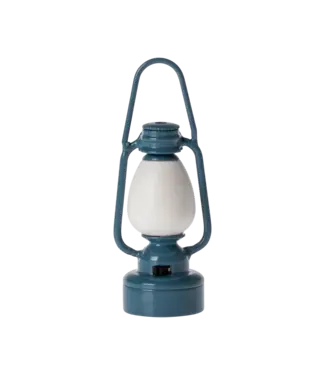 Maileg Vintage Lantern, Mouse Blue