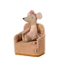Maileg Folding Chair, Mouse-Powder