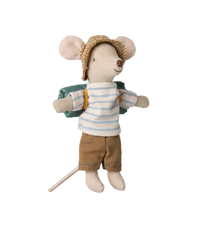 Maileg Hiker Mouse, Big Brother-Stripes