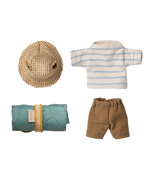 Maileg Hiker Mouse, Big Brother-Stripes