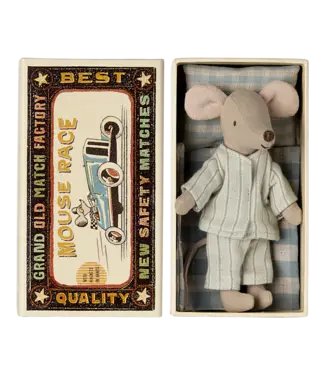 Maileg Big Brother Mouse in Matchbox