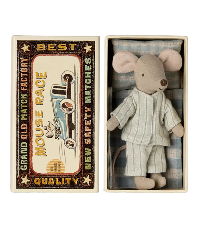 Maileg Big Brother Mouse in Matchbox