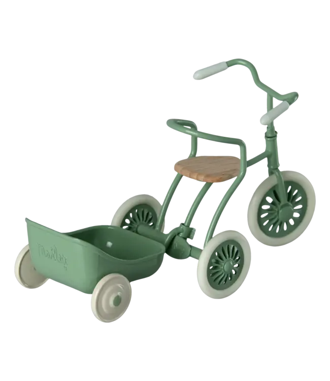 Maileg Tricycle Hanger, Mouse-Green