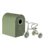 Maileg Abri a Tricycle Mouse-Green