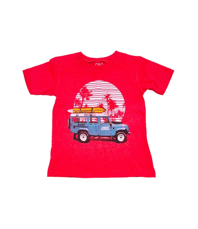Wes and Willy Surf Jeep S/S T-Shirt