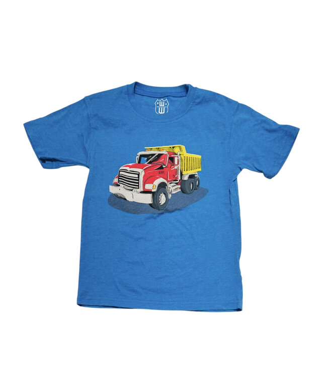 Wes and Willy Blue Dump Truck T-Shirt