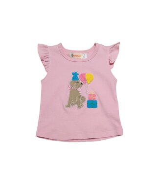Luigi Lt. Pink Shirt w/Pup, Presents and Balloons