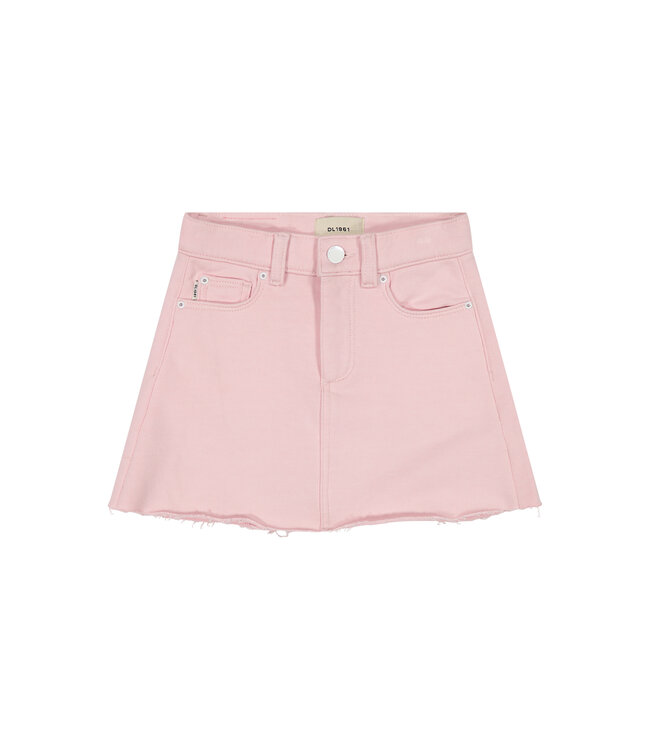 DL1961 Shell Pink Jenny Mini Skirt