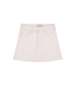 DL1961 Pink Stripe Jenny Mini Skirt