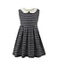 Rachel Riley Breton Striped Sleeveless Jersey Dress