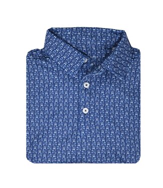 Bald Head Blues Medieval All Over Cart Polo