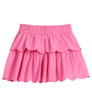 Bisby Hot Pink Tiered Skort