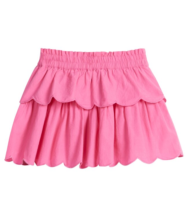 Bisby Hot Pink Tiered Skort