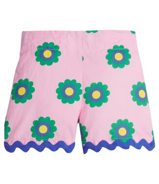 Bisby Ric Rac Short-Poppy Floral Pink