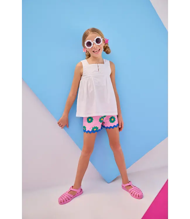 Bisby White Keystone Top