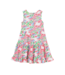 Pedal Coral Organic Floral Dress