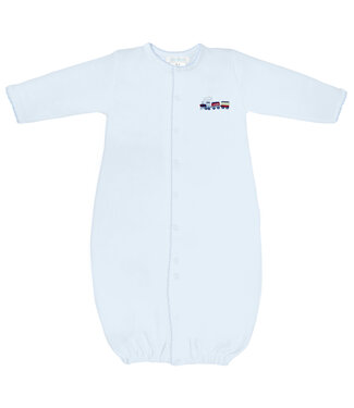LydaBaby Light Blue Train Converter Gown