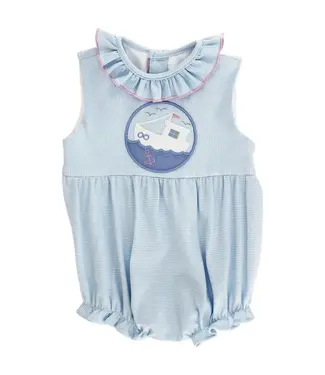 Bailey Boys Shrimp Boat Knit Girl Infant Bubble