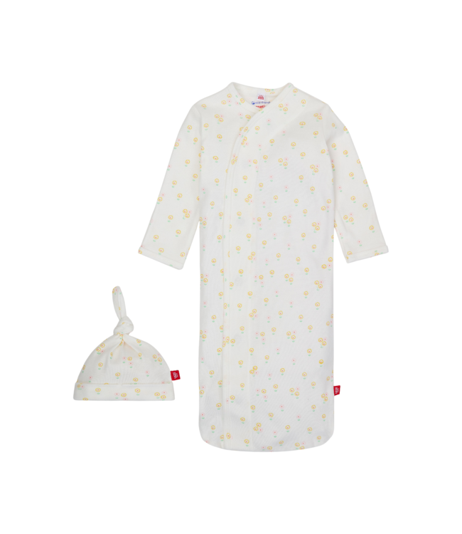Magnificent Baby Evangeline Organic Cotton Gown & Hat