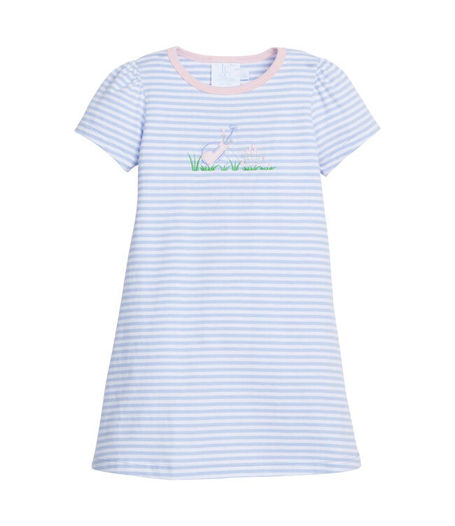 Little English Golf Tee Applique T-Shirt Dress