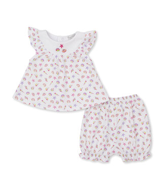 Kissy Kissy Sea Shell Magic Sunsuit Set