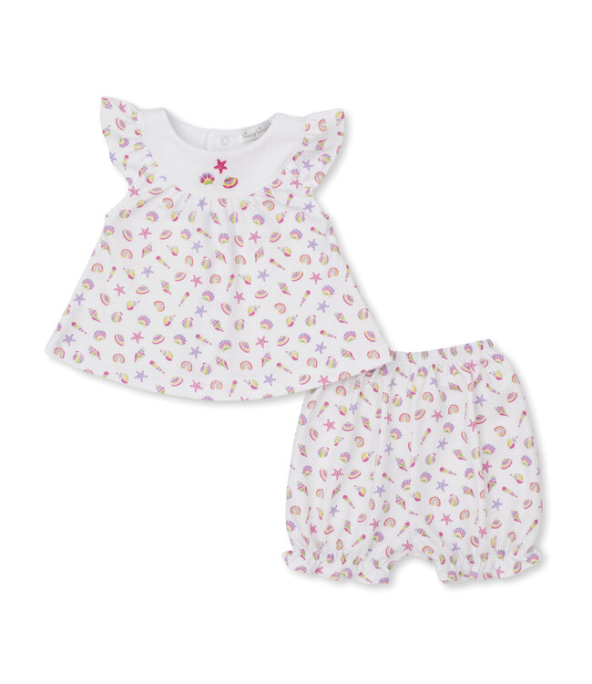 Kissy Kissy Sea Shell Magic Sunsuit Set