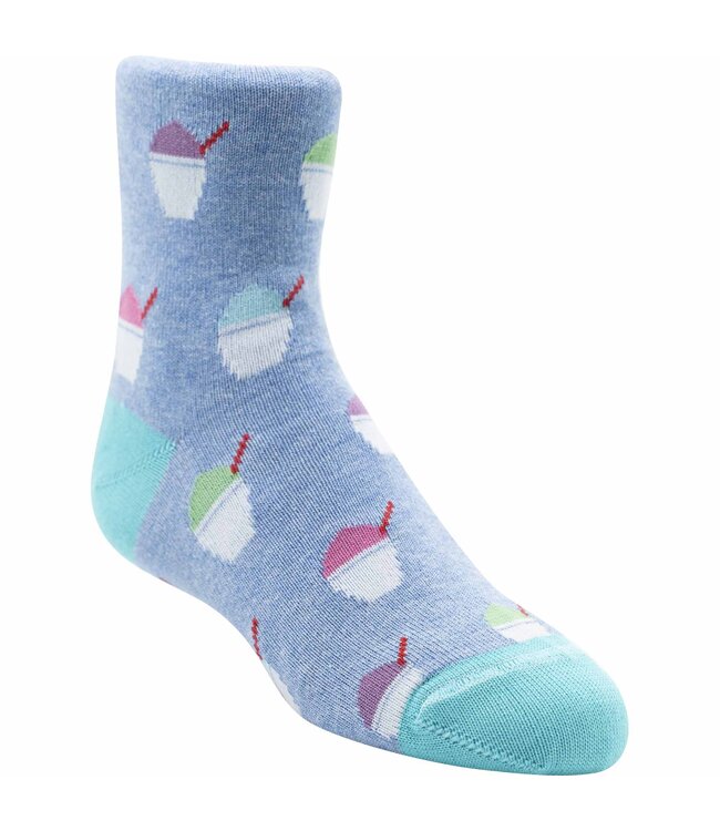 Gordons of New Orleans Snowball Motif Socks Kids