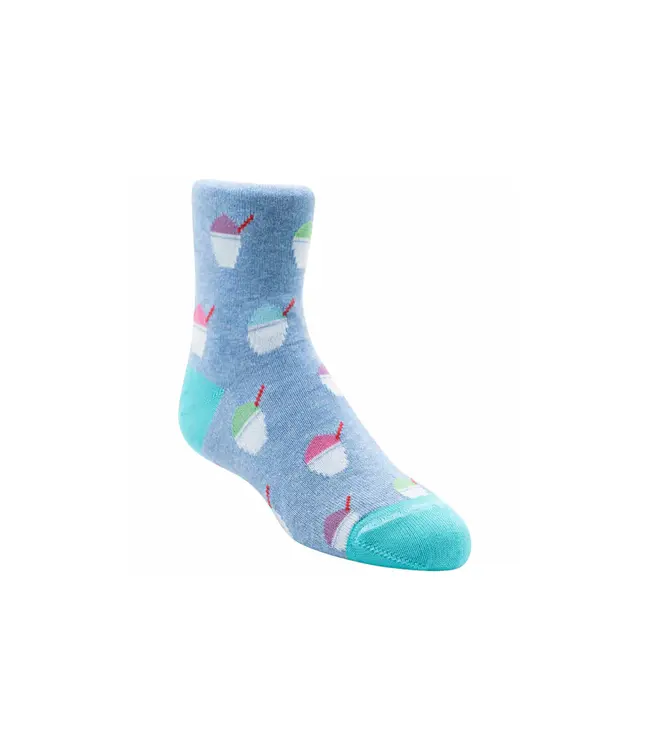 Gordons of New Orleans Snowball Motif Socks Toddler