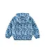 Blue Palm Tree Reversible Windbreaker