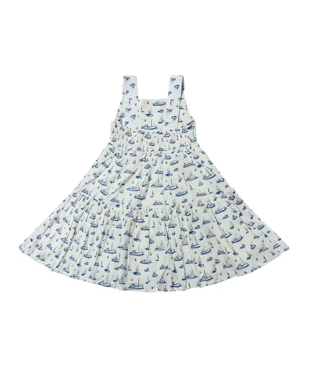vignette Nautical Boats Sloane Dress