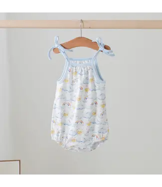 Nola Tawk You Are My Sunshine Organic Cotton Shoulder Tie Onesie