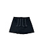 If so Black Pleated Stitched Skirt
