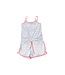 Honesty Pink/Purple Hearts Romper