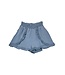 Hayden Light Denim Ruffle Shorts