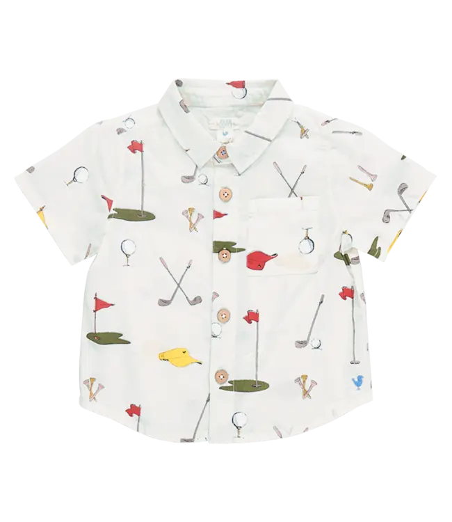 Pink Chicken Golf Tournament Jack Shirt