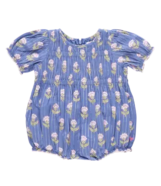 Pink Chicken Periwinkle Small Bud Waverly Bubble
