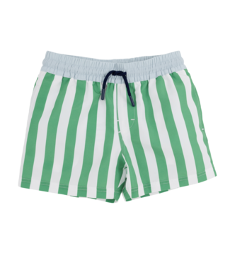 Beaufort Bonnet Green/Blue Turtle Bay Swim Trunks