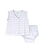 Lullaby Set Wilmington Pink Windowpane Jill Diaper Set
