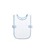 Lullaby Set White w/Blue Mini Gingham Celebration Bib