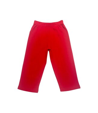 Luigi Red Straight Pant