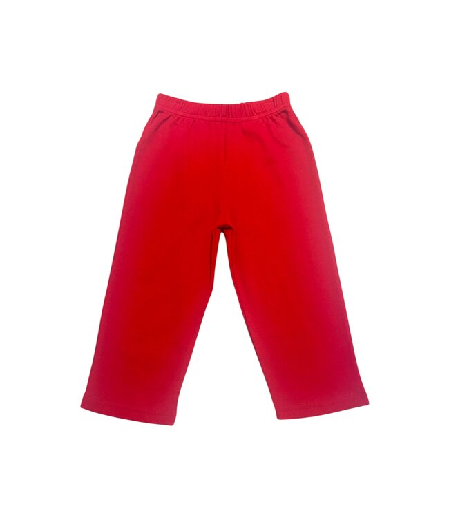 Luigi Red Straight Pant