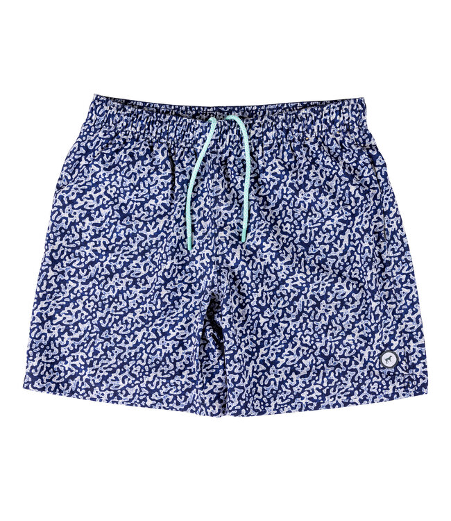 Southern Point Co. Weathered Reef Navy Patterned Trunk