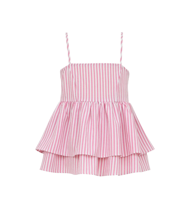 Molly Bracken Pink Woven Top