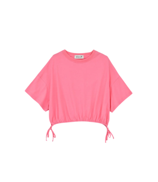 Molly Bracken Pink Knitted Tee
