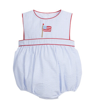 Little English Flag Embroidered Apron Bubble