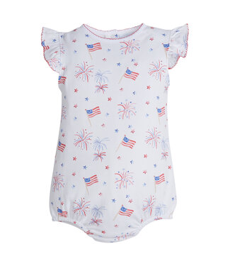 Little English Flags Angel Sleeve Bubble