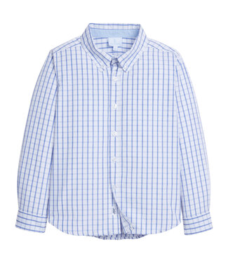 Little English Royal Windowpane Button Down Shirt
