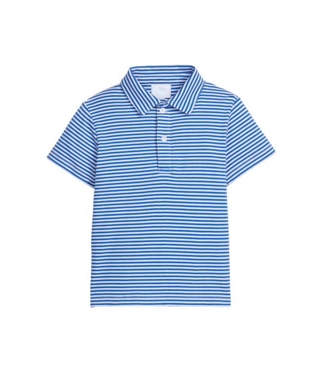 Little English Royal Stripe S/S Polo
