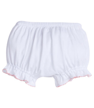 Little English White w/Light Pink Knit Diaper Cover