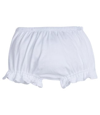 Little English White w/White Knit Diaper Cover